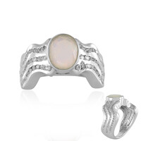 Anillo en plata con Ópalo de Welo (de Melo)