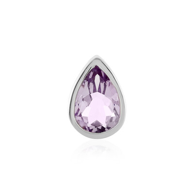 Colgante en plata con Amatista Rosa de Francia (MONOSONO COLLECTION)