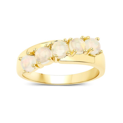 Anillo en plata con Ópalo de Welo