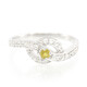 Anillo en plata con Turmalina cuprífera