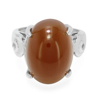 Anillo en plata con Aragonita de Capillitas