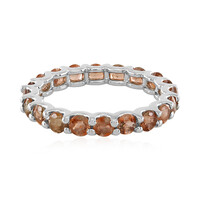 Anillo en plata con Andalucita