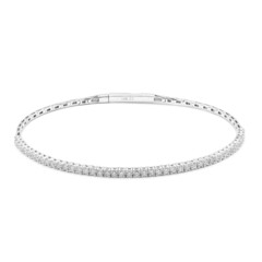 Brazalete en oro con Diamante I1 (H)  (CIRARI)