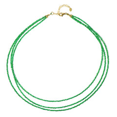 Collar en plata con Ónix verde
