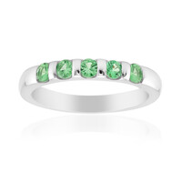 Anillo en plata con Tsavorita Kenia (Pallanova)