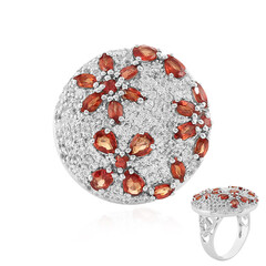 Anillo en plata con Zafiro Crepúsculo