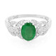 Anillo en plata con Esmeralda de Bahía