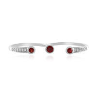 Anillo en plata con Rubí de Tanzania (de Melo)