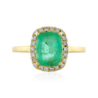 Anillo en oro con Esmeralda de Etiopía (AMAYANI)