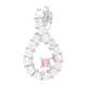 Colgante en plata con Zafiro Padparadscha