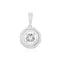 Colgante en oro con Diamante limpio a lupa F (LUCENT DIAMONDS)