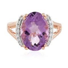 Anillo en plata con Amatista Rosa de Francia