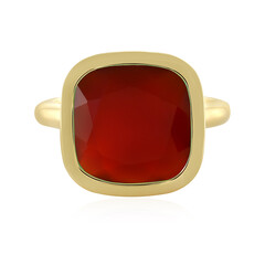 Anillo en plata con Cornalina