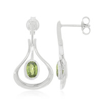 Pendientes en plata con Zafiro de Mozambique
