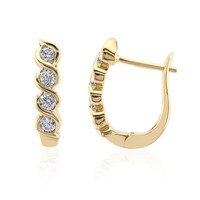 Pendientes en oro con Diamante IF (D)