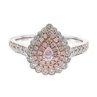 Anillo en oro con Diamante rosa I1 (CIRARI)