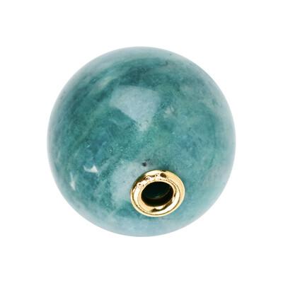 Colgante en plata con Amazonita (MONOSONO COLLECTION)