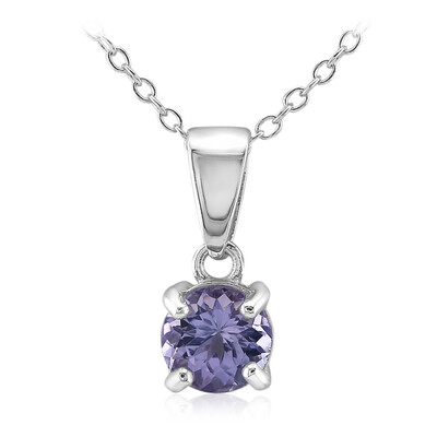 Collar en plata con Tanzanita