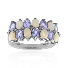 Anillo en plata con Ópalo de Welo