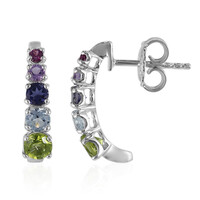 Pendientes en plata con Peridoto