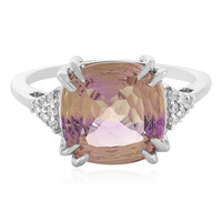 Anillo en plata con Ametrino de Anahí (PHANTASIA)