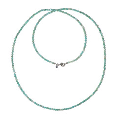 Collar en plata con Amazonita