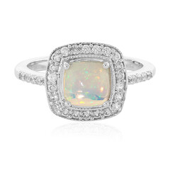 Anillo en plata con Ópalo de Welo