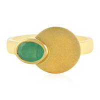 Anillo en plata con Esmeralda de Socoto
