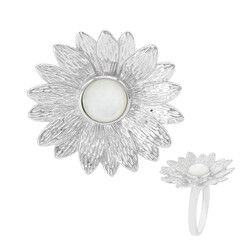 Anillo en plata con Nácar