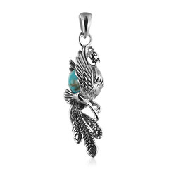 Colgante en plata con Turquesa