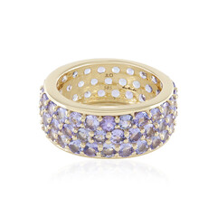 Anillo en oro con Tanzanita (de Melo)