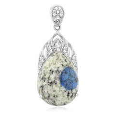 Colgante en plata con Azurita de K2