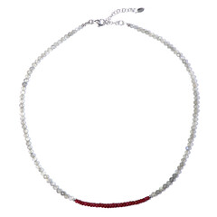 Collar en plata con Labradorita