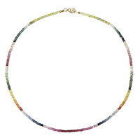 Collar en plata con Zafiro