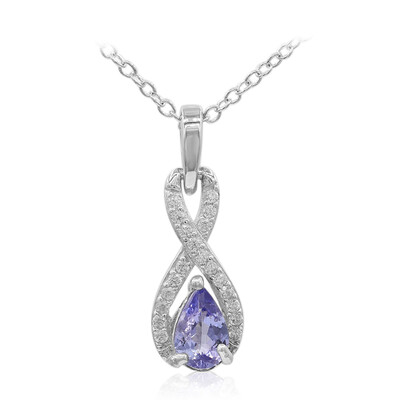 Collar en plata con Tanzanita