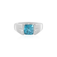 Anillo en plata con Zircón de Ratanak Kirí