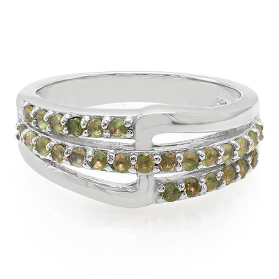 Anillo en plata con Alejandrita