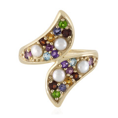 Anillo en oro con Perla Freshwater (La Revelle)