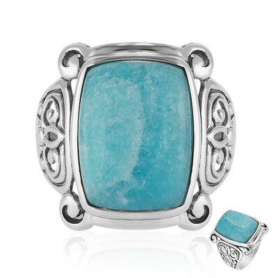 Anillo en plata con Amazonita (Art of Nature)