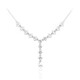 Collar en plata con Topacio blanco