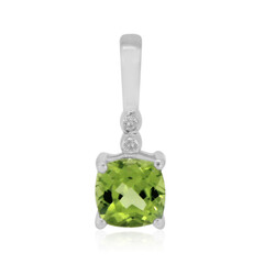 Colgante en plata con Peridoto