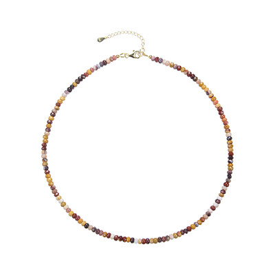 Collar en plata con Mokaita