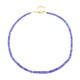 Collar en plata con Tanzanita