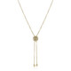 Collar en oro con Diamante champán I2