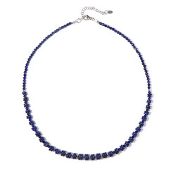 Collar en plata con Lapislázuli