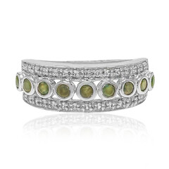 Anillo en plata con Alejandrita
