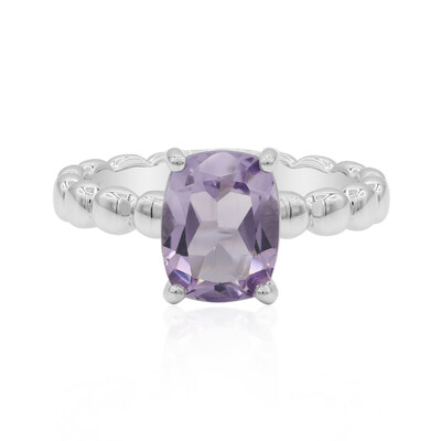 Anillo en plata con Amatista Rosa de Francia