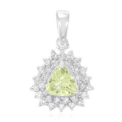 Colgante en plata con Turmalina