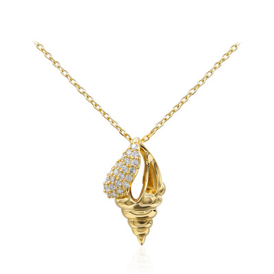 Collar en oro con Diamante SI2 (H) (Smithsonian)