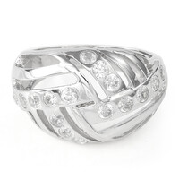 Anillo en plata con Zircón